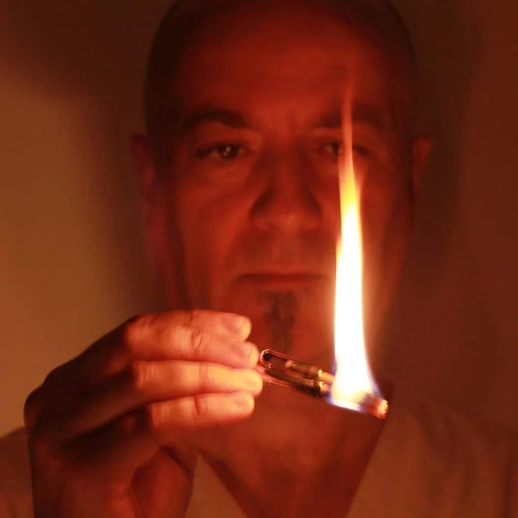 Aplicaci&oacute;n de Itothermie con un reionki de cobre cromado